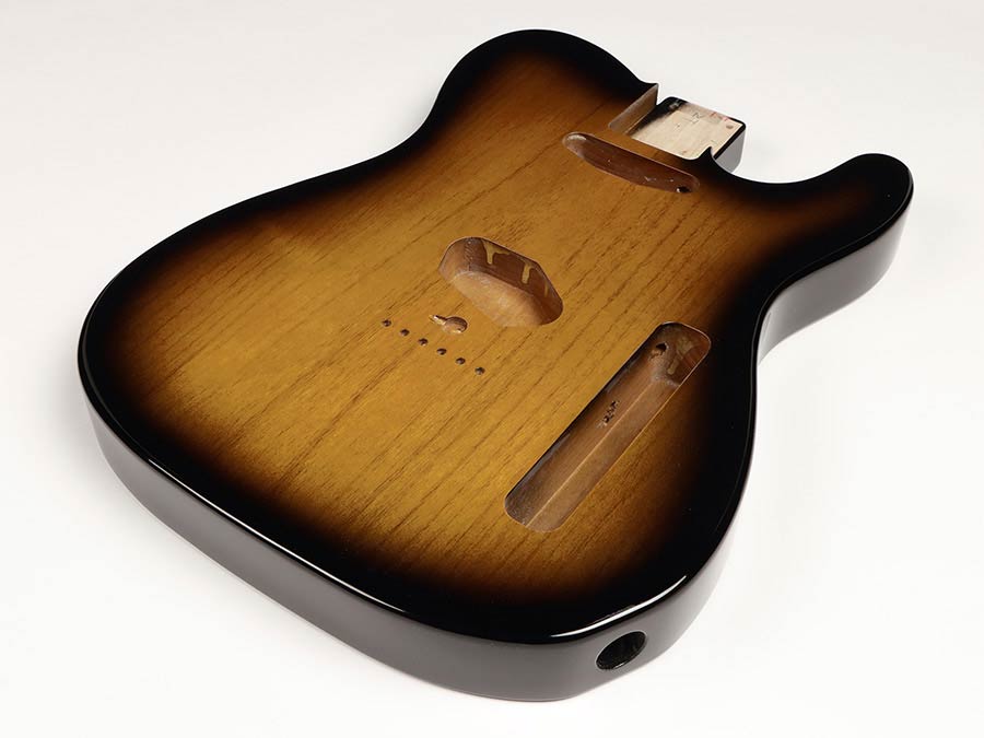 Telecaster Bodys Hosco 2 Tone Sunburst