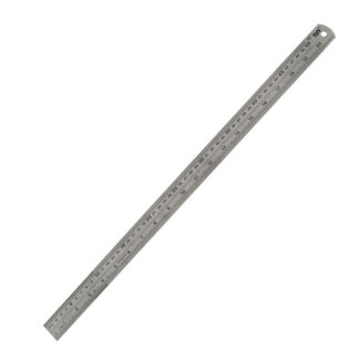Edelstahl Lineal 50cm 20 Inches