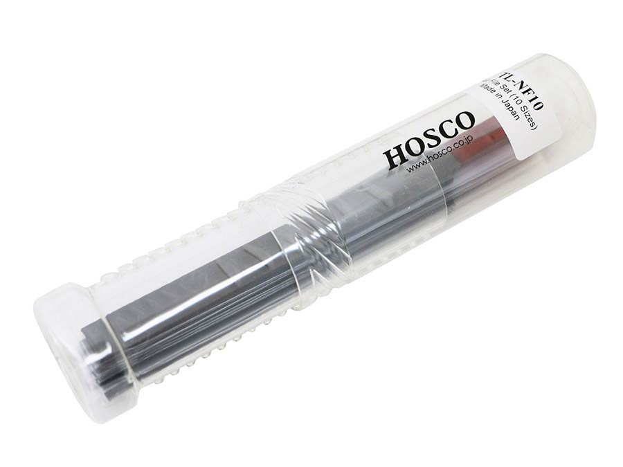 HOSCO TL-NF10 Edge-Cut Nut File Set