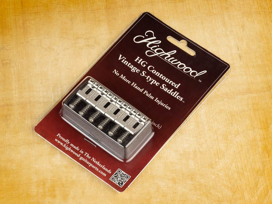 Highwood contoured vintage S-style bridge saddles