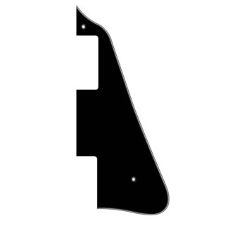 LP-313-B Les Paul Pickguard schwarz 2-lagig