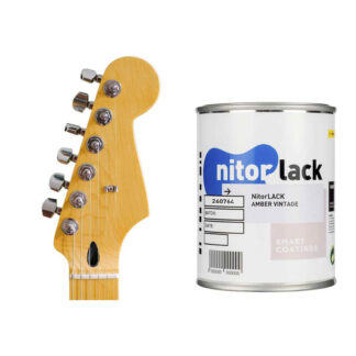 Nitorlack Amber Vintage Nitrolack gebinde für Gitarrenhälse