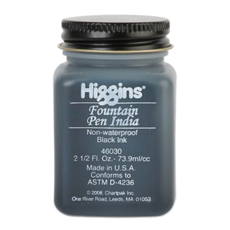 SM4237 StewMac Higgins black fingerboard stain beize