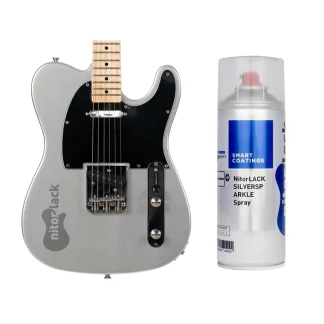 N250004160 NitorLACK nitrocellulose paint silversparkle - 400ml aerosol