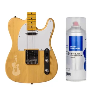 N250007160 NitorLACK nitrocellulose paint butterscotch blonde - 400ml aerosol