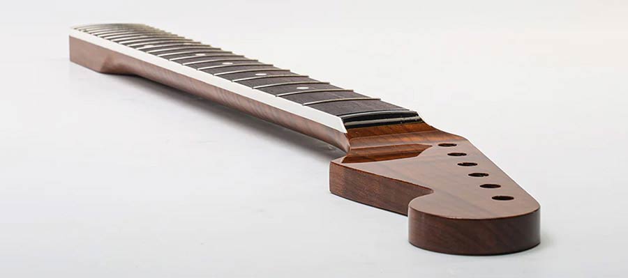 SRF21CBRF Allparts Select limited edition VIN-MOD Deluxe neck for Stratocaster bound Rosewood Fretboard