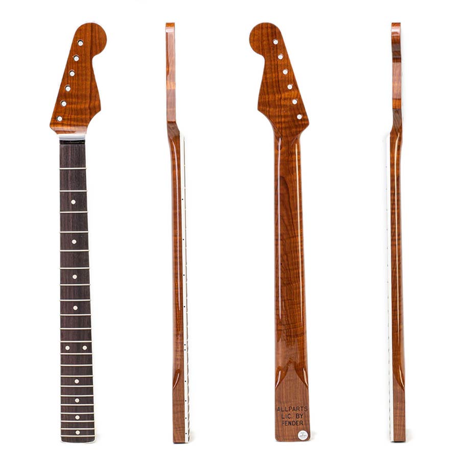 SRF21CBRF Allparts Select limited edition VIN-MOD Deluxe neck for Stratocaster bound Rosewood Fretboard