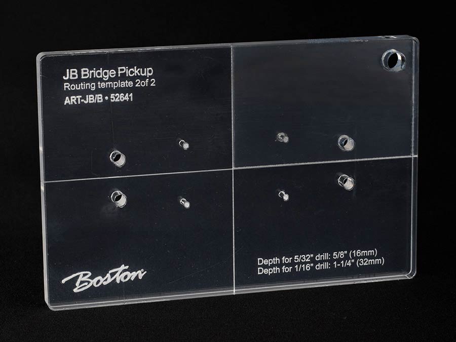 Pickup Routing Template Jazzbass Bridge Pickup