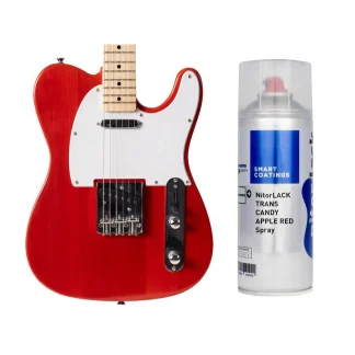 N250020160 NitorLACK nitrocellulose paint trans candy apple red - 400ml Spraydose