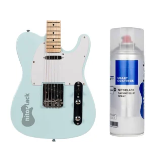 N250708160 NitorLACK nitrocellulose paint daphne blue - 400ml Spraydose