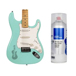 N250722160 NitorLACK nitrocellulose paint seafoam green - 400ml Spraydose