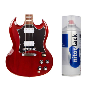 N250804160 NitorLACK nitrocellulose paint heritage cherry - 400ml spraydose