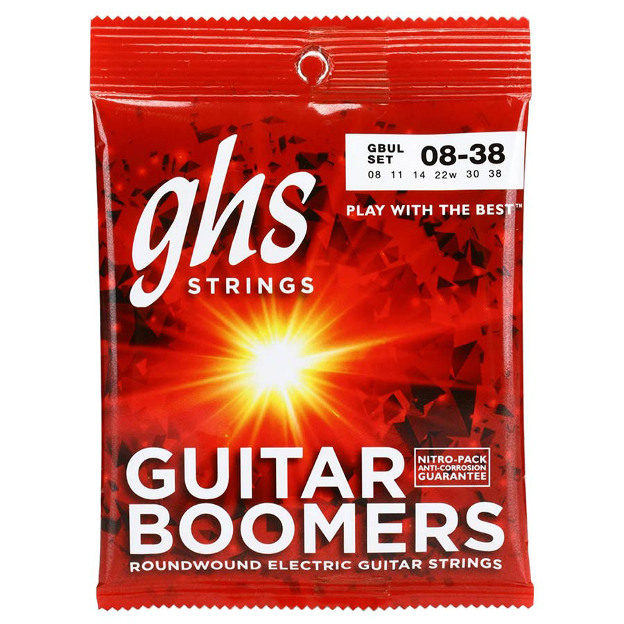GBUL GHS Boomers Saitensatz E-Gitarre Roundwound