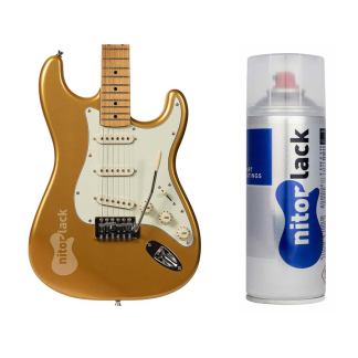 N250802160 NitorLACK nitrocellulose paint aztec gold - 400ml Spraydose