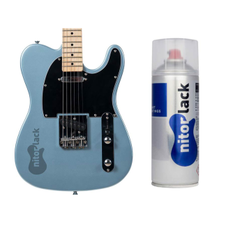N250794160 NitorLACK nitrocellulose paint blue ice metallic - 400ml Spraydose