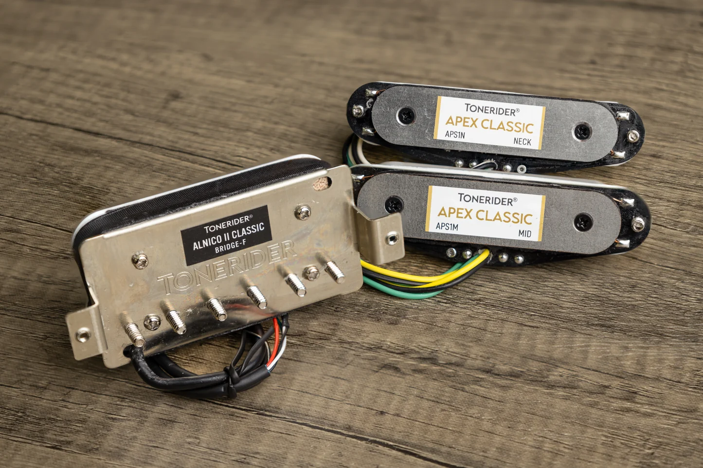 Tonerider Apex Classic HSS Pickups (Noiseless) - weiss